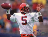 Donovan McNabb Syracuse Passing Close Up