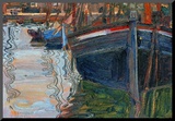 Boats Mirrored in the Water  1908