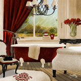 Red Chandelier Bath II
