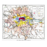 Map Of London  1881