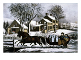 Currier & Ives: Winter Morning