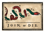 Join Or Die Cartoon  1754