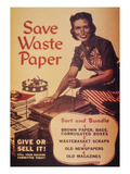 Wwii: 'Save Waste Paper'