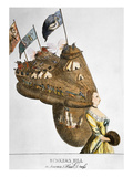 Bunker Hill: Cartoon  1776