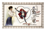 Valentine'S Day Card  1909