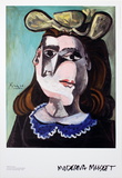 La Femme a la Collerette Bleue