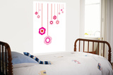 Pink Hanging Flowers