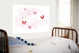 Pink Butterfly Trails