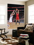 Toronto Raptors v Philadelphia 76ers: Andrea Bargnani and Spencer Hawes