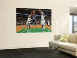 Denver Nuggets v Boston Celtics: Ty Lawson and Glen Davis