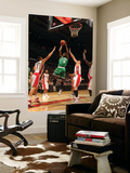 Boston Celtics v Toronto Raptors: Marquis Daniels andrea Bargnani and Linas Kleiza