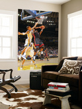 Miami Heat v Golden State Warriors: Chris Bosh and Andris Biedrins
