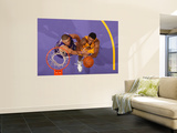 Sacramento Kings v Los Angeles Lakers: Devin Ebanks and Francisco Garcia