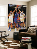 Detroit Pistons v Golden State Warriors: Andris Biedrins  Vladimir Radmanovic and Ben Wallace