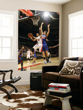 New York Knicks v Toronto Raptors: Leandro Barbosa and Timofey Mosgov