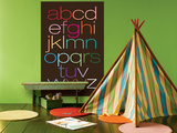 Brown Rainbow Alphabet