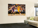 Sacramento Kings v Los Angeles Lakers: Ron Artest and Francisco Garcia