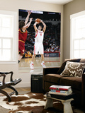 Cleveland Cavaliers v Houston Rockets: Luis Scola and Anderson Varejao
