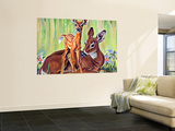 "Doe and Fawn in Forest " June 1  1940
