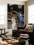 Orlando Magic v Indiana Pacers: T J Ford and Rashard Lewis