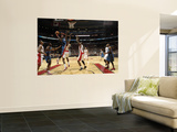 Washington Wizards v Toronto Raptors: Andray Blatche and Amir Johnson