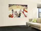 Golden State Warriors v Houston Rockets: Luis Scola and Vladimir Radmanovic