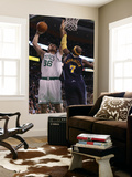 Denver Nuggets v Boston Celtics: Semih Erden and Al Harrington