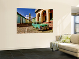 Old Worn 1958 Classic Chevy  Trinidad  Cuba