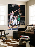 Boston Celtics v Atlanta Hawks: Marquis Daniels and Zaza Pachulia