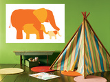 Orange Elephants