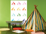 Rainbow Giraffes