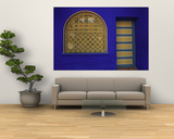 Doorway in Jardin Majorelle  Marrakech  Morocco
