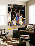 New York Knicks v Golden State Warriors: Amare Stoudamire  Vladimir Radmanovic and Andris Biedrins