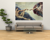 The Creation of Adam  circa 1510 (Detail)