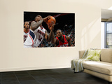 New Jersey Nets v Atlanta Hawks: Damion James and Marvin Williams