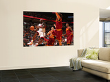 Cleveland Cavaliers v Miami Heat: LeBron James and Anderson Varejao