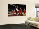 Philadelphia 76ers v Cleveland Cavaliers: JJ Hickson  Evan Turner  Elton Brand and Jrue Holiday