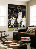Denver Nuggets v Charlotte Bobcats: Chauncey Billups and Kwame Brown