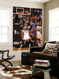 New York Knicks v Miami Heat  Miami  FL - February 27: James Jones and Carmelo Anthony