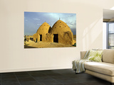 Conical Mud-Brick Beehive Houses  Central Syria