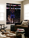 New York Knicks v Boston Celtics - Game One  Boston  MA - April 17: Chauncey Billups and Rajon Rond