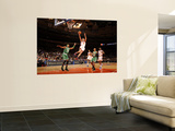 Boston Celtics v New York Knicks: Danilo Gallinari  Paul Pierce and Ray Allen