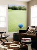 Large Golf Ball Indicates Tee-Off Point