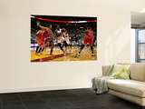 Chicago Bulls v Miami Heat - Game FourMiami  FL - MAY 24: Dwyane Wade  Joakim Noah and Luol Deng