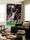 Atlanta Hawks v Boston Celtics: Luke Harangody and Josh Smith
