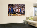 Dallas Mavericks v Miami Heat - Game One  Miami  FL - MAY 31: Udonis Haslem  LeBron James  DeShawn 