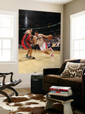 New Jersey Nets v Toronto Raptors: Andrea Bargnani and Kris Humphries