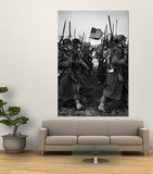 American Glider Troops' Airborne Unit on Parade at Airfield Before Eisenhower's D Day