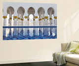 United Arab Emirates (UAE)  Abu Dhabi  Sheikh Zayed Bin Sultan Al Nahyan Mosque  Gilded Columns
