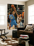Oklahoma City Thunder v Denver Nuggets - Game Four  Denver  CO - April 25: Kevin Durant and Chris A